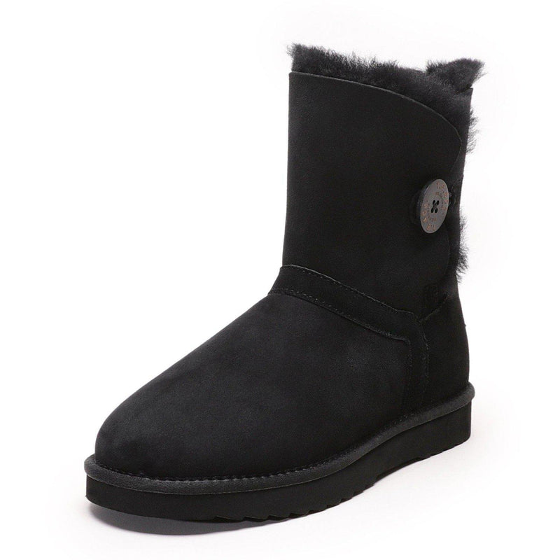 Hope - Classic Button Women's UGG Boot - Premium Australian Merino Sheepskin-Footwear-Y.E. & CO-Yellow Earth Australia