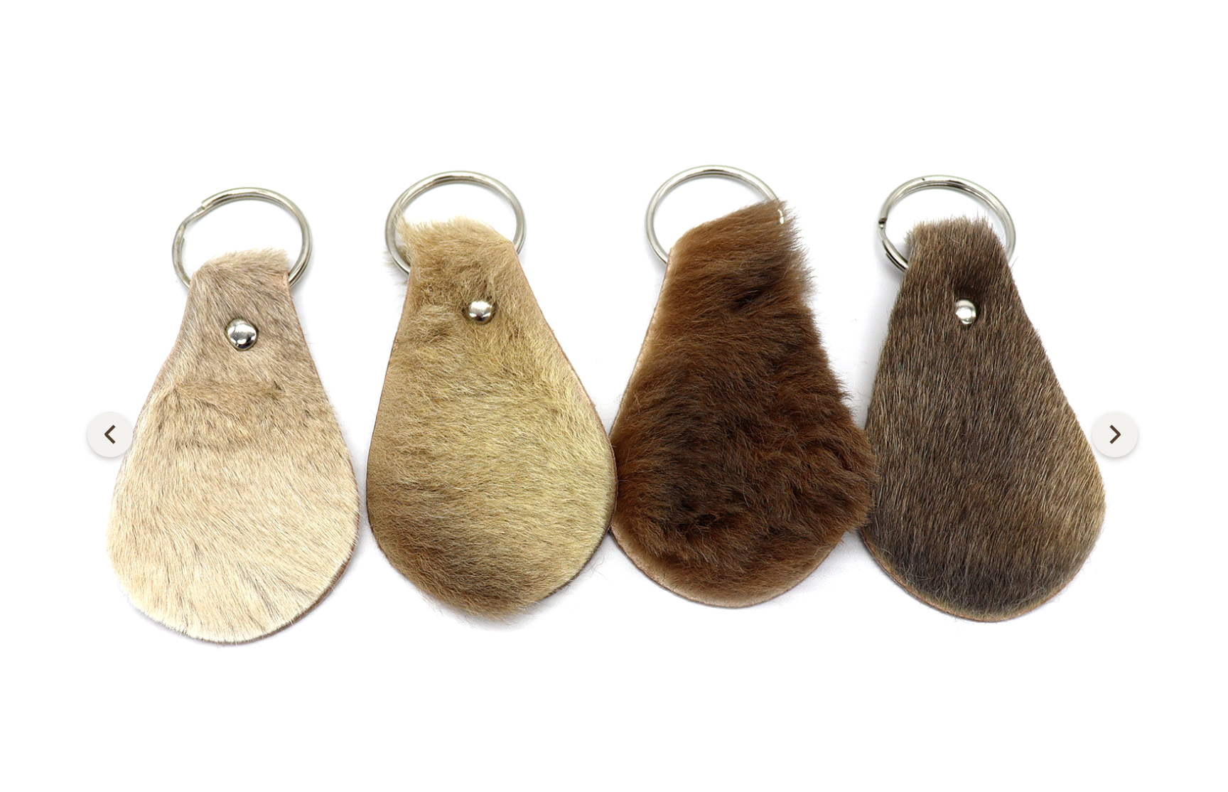 Kangaroo Skin Keyring — Handmade Australian Souvenir