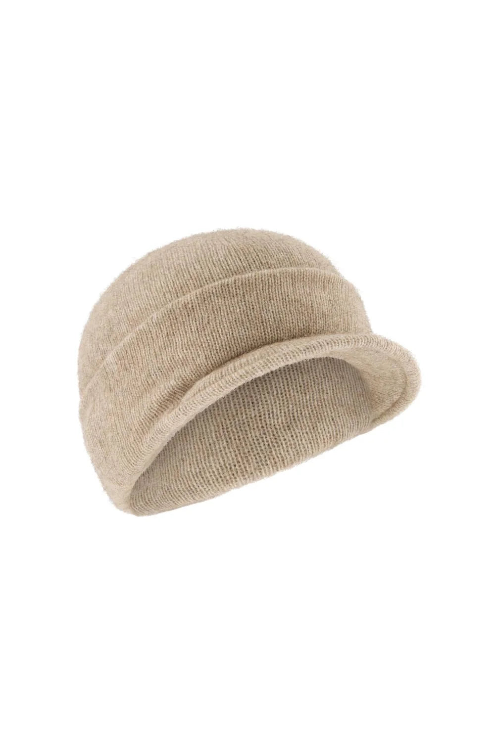Possum Merino Cap with Peak — Made in New Zealand
