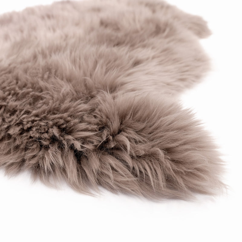 Ash Grey - XXL- Long Wool Sheepskin Rug - Australian Merino Sheepskin