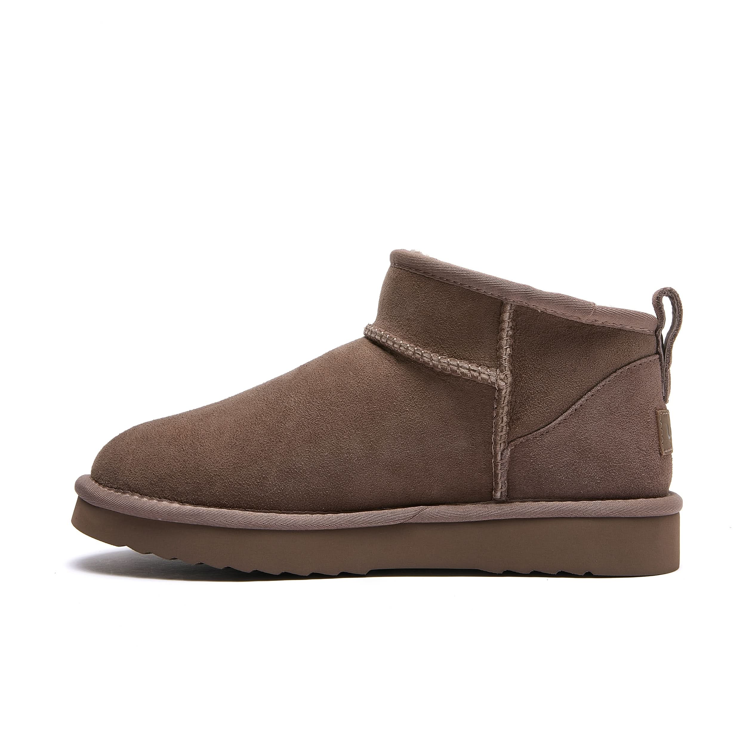 Classic Ultra Mini Ugg- Short Boot - 100% A-Grade Double Face Australian Sheepskin - Mushroom