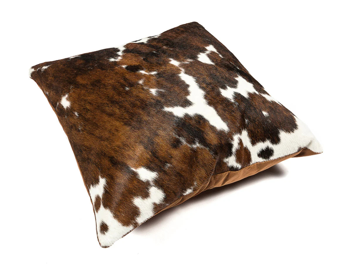 Cowhide Cushion — 100% Genuine Leather, 5 Colours