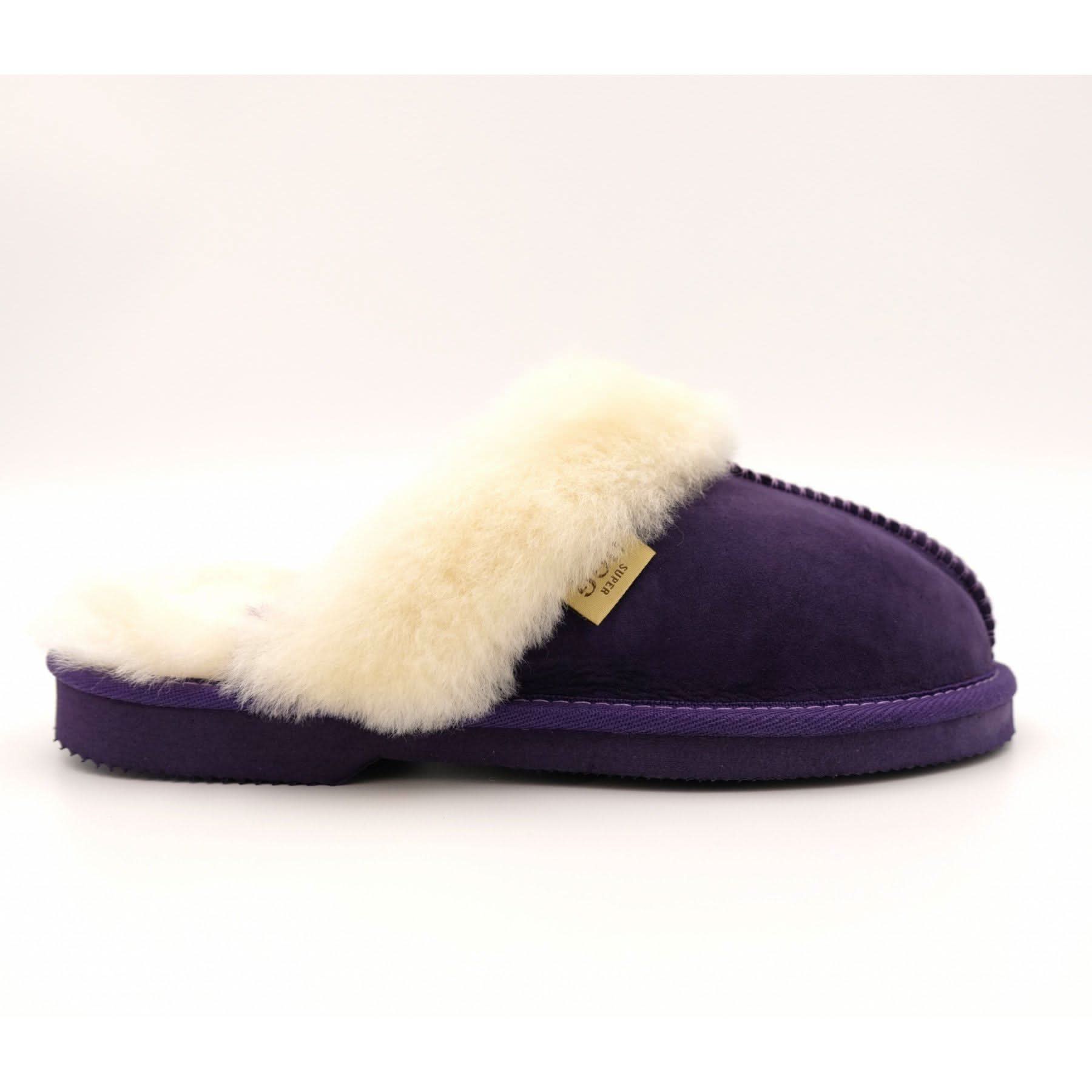 Women's Classic Scuff - EVA sole - 100% Australian Sheepskin Slippers - Yellow Earth Australia