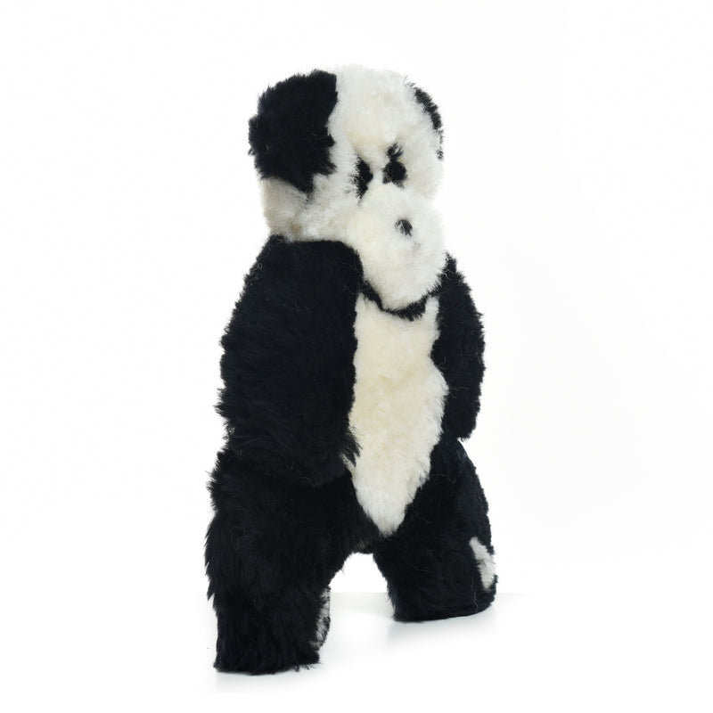 BeiBei the Giant Panda Bear - Sheepskin Toy for Babies - 100% Premium Soft Australian Lambskin
