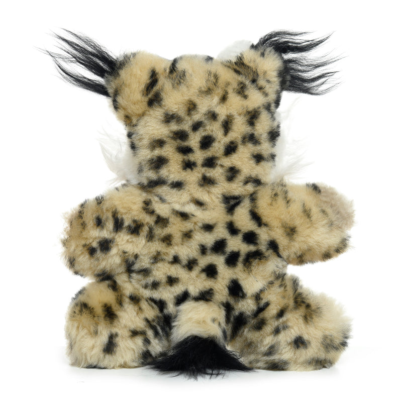 Lola the Iberian Lynx - Sheepskin Toy for Babies - 100% Premium Soft Australian Lambskin