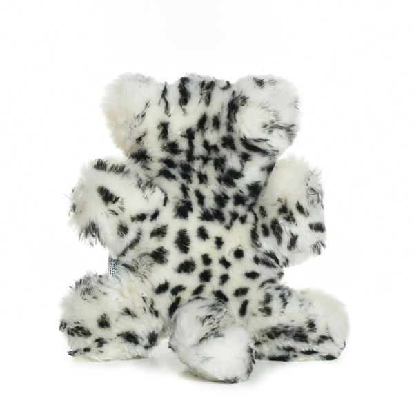 Amelia the Snow Leopard - Sheepskin Toy for Babies - 100% Premium Soft Australian Lambskin