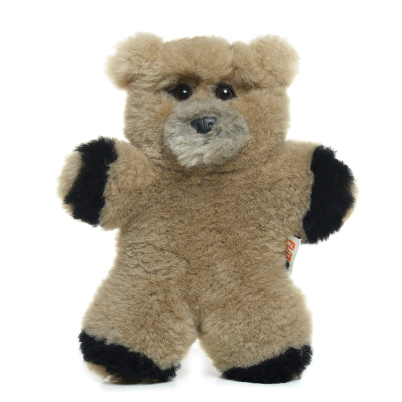 Elu the Grizzly Bear - Sheepskin Toy for Babies - 100% Premium Soft Australian Lambskin