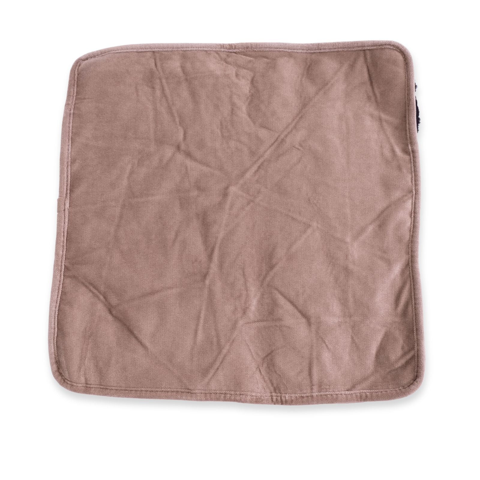 Soft mauve wool blanket folded flat on white background. - Yellow Earth Australia