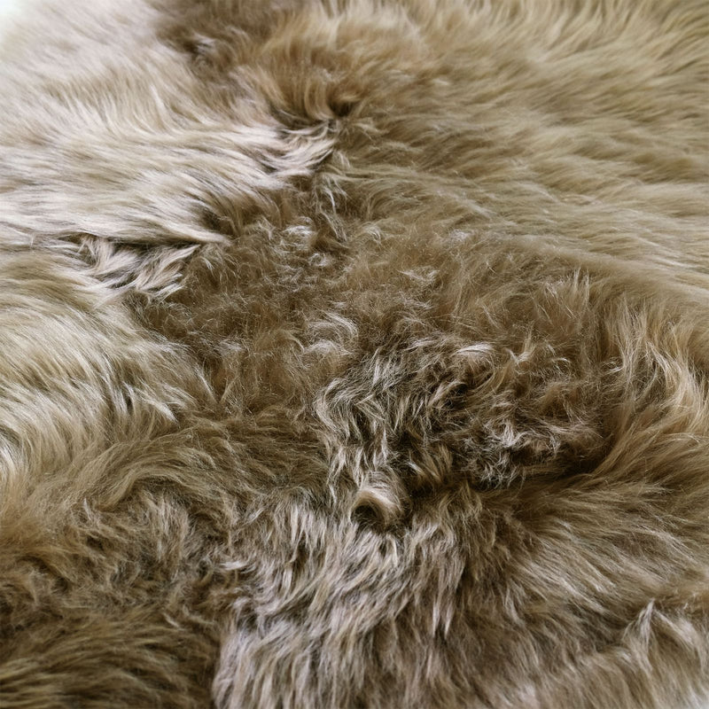 Sheepskin Rug - Taupe - XXL - Long Wool Australian Merino Sheepskin