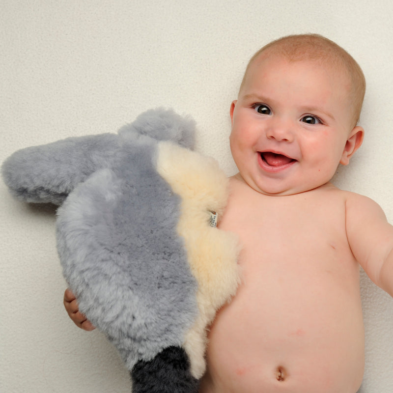 Barry the Bilby - Sheepskin Toy for Babies - 100% Premium Soft Australian Lambskin