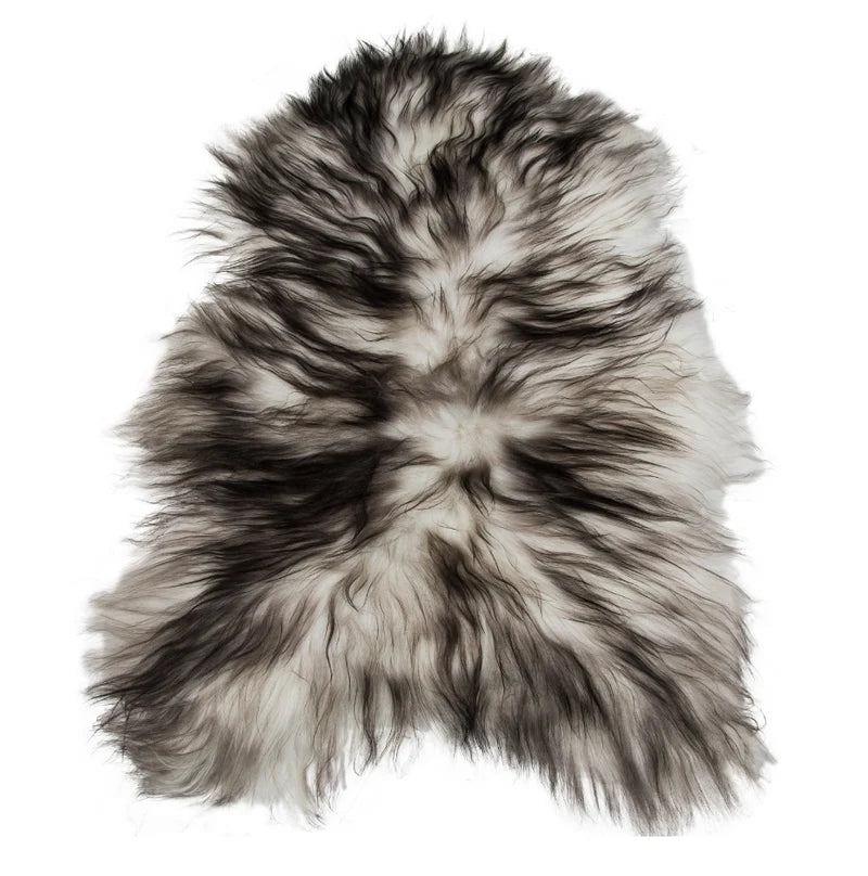 Icelandic Sheepskin Rug — XXL, 100% Genuine Long Wool - Ash