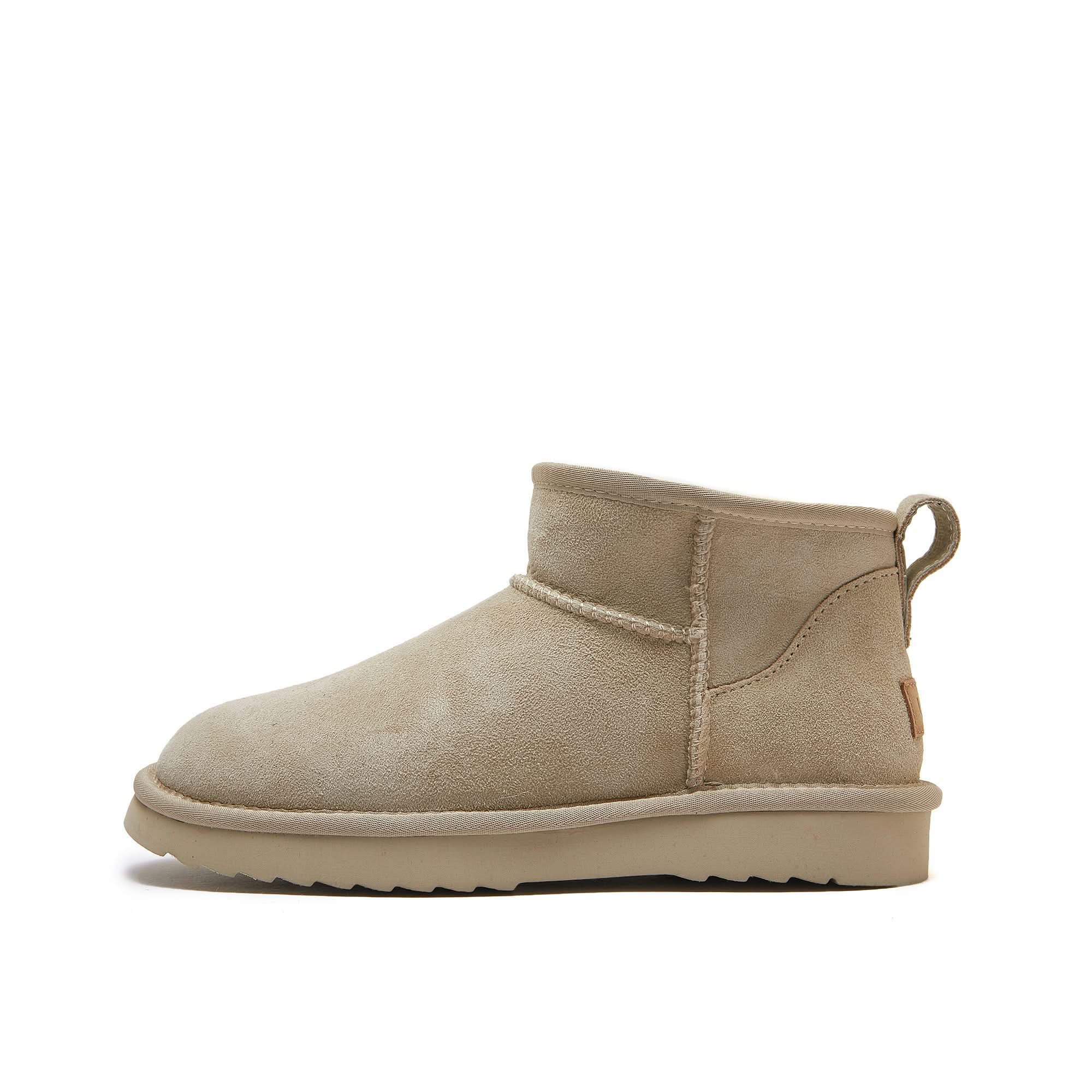 Classic Ultra Mini Ugg- Short Boot - 100% A-Grade Double Face Australian Sheepskin - Yellow Earth Australia