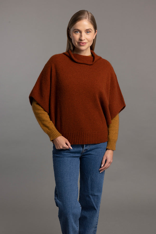 Women's Shrug Sweater - Possum Merino Wool Silk Sweater - Made in New Zealand