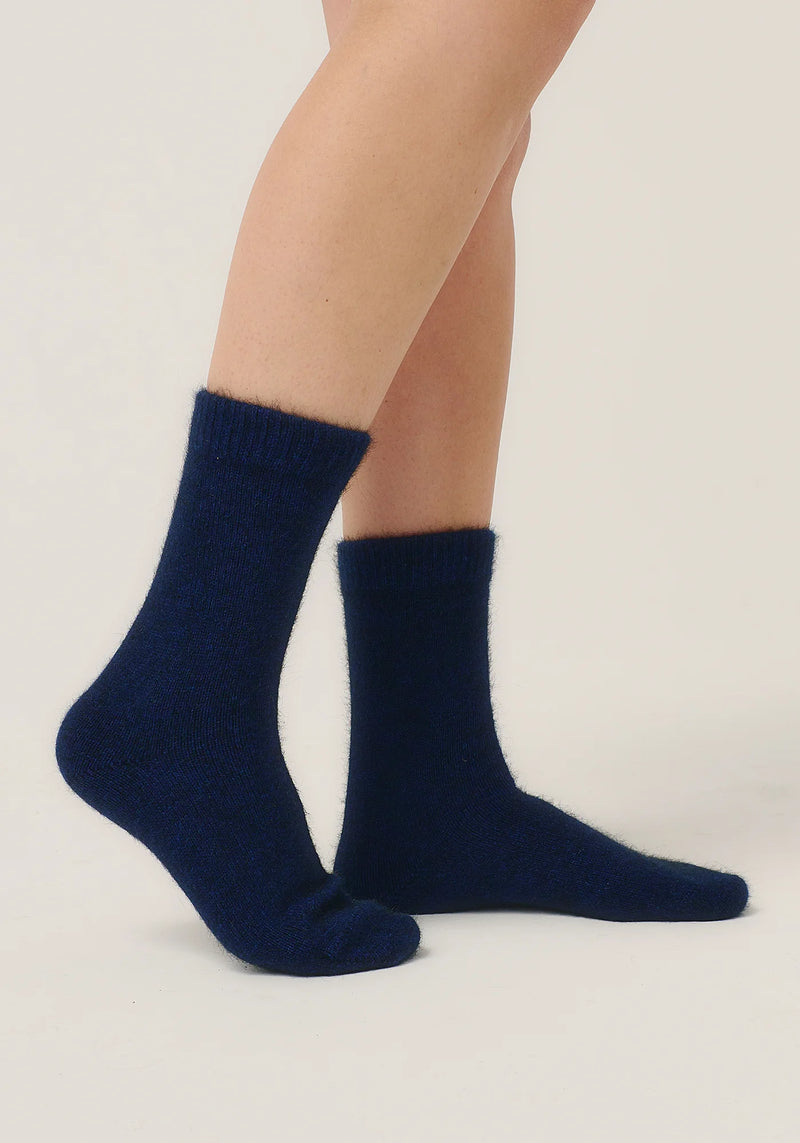 Possum/Merino/Silk Socks - Unisex - Fine Merino Wool, Brushtail Possum Fibre, Silk Blend - Made in New Zealand