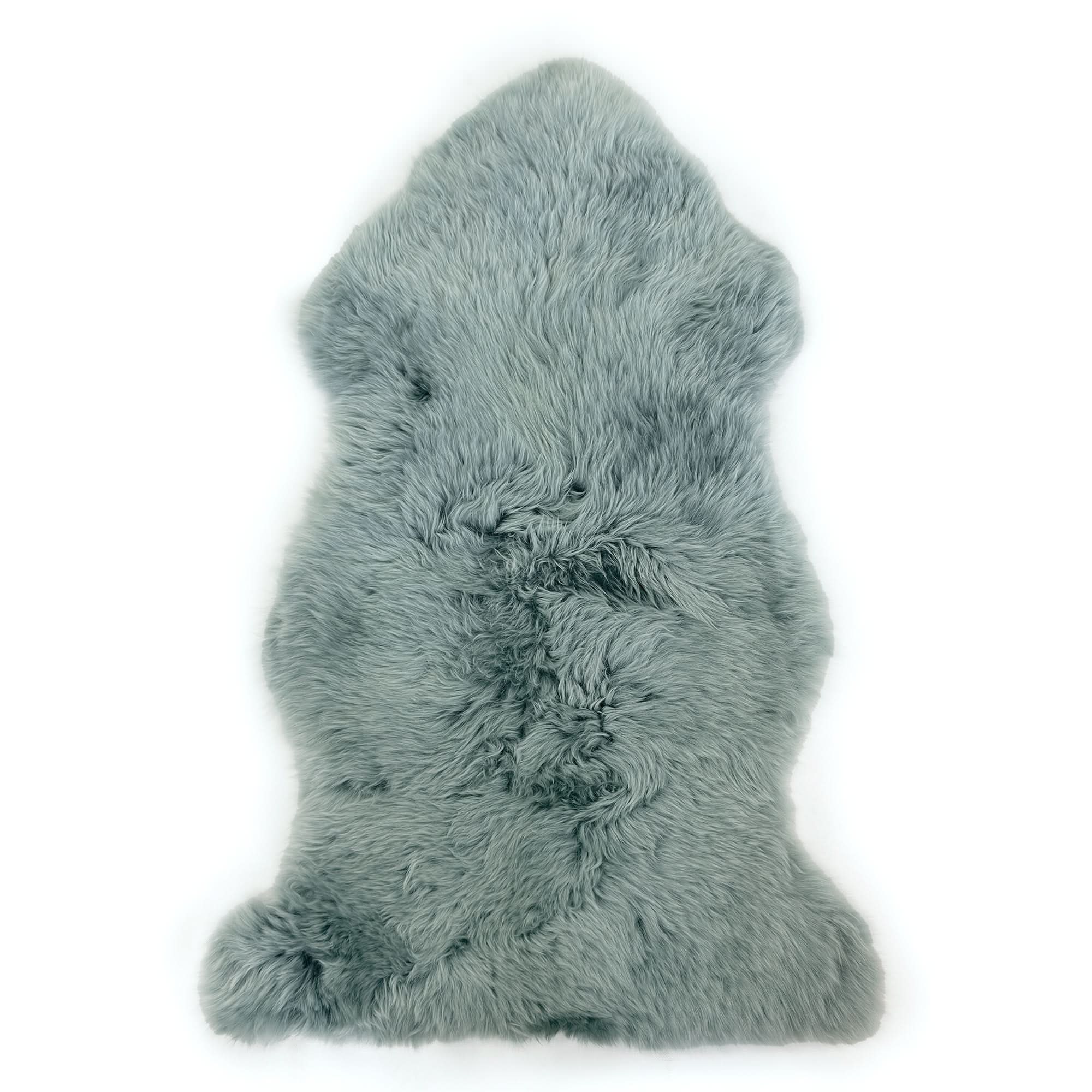 Sheepskin Rug - Mint Green - XXL - Long Wool Australian Merino Sheepskin