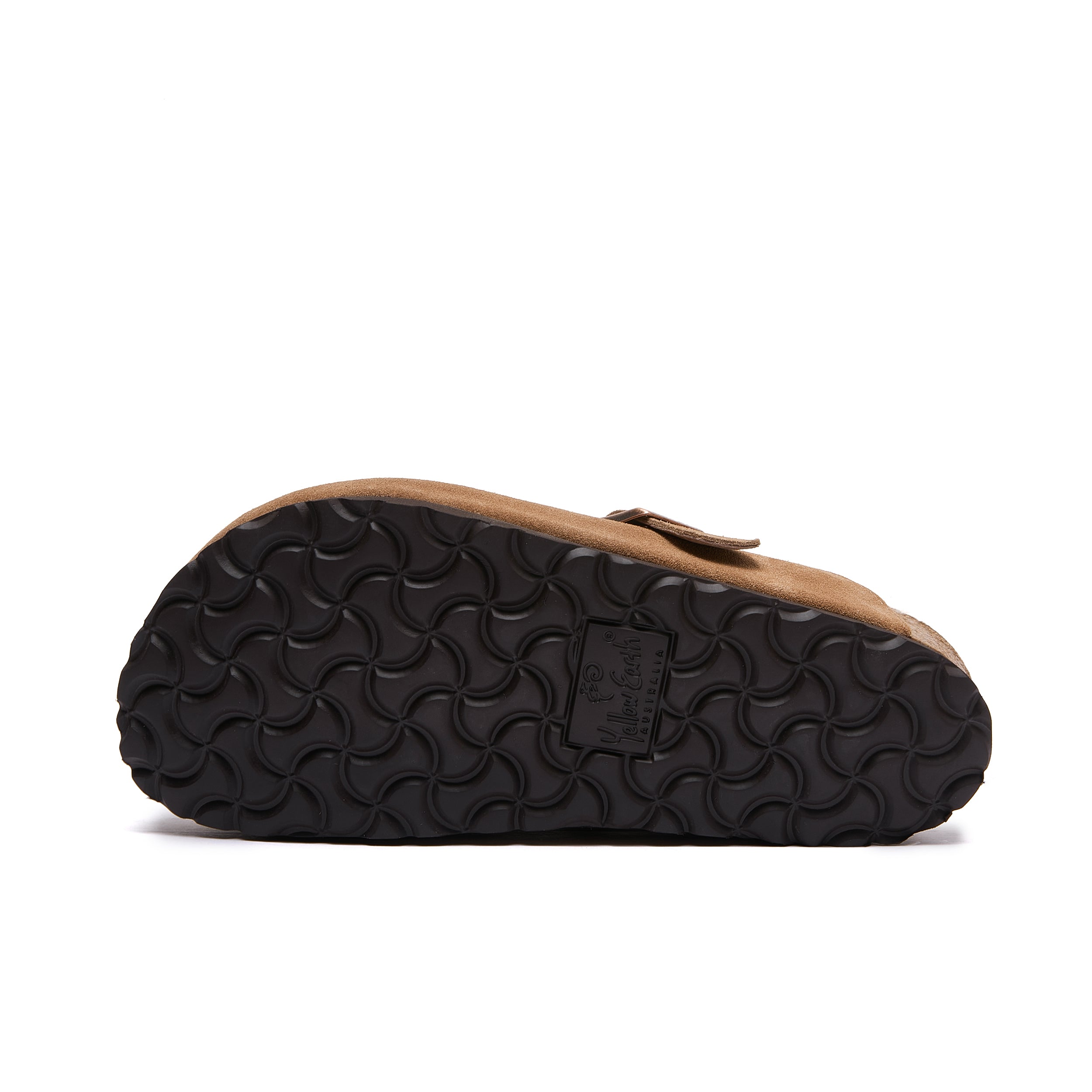 Robin Wool-Lined - Mink - Premium Suede Clogs with Sheepskin Lining - Bottom