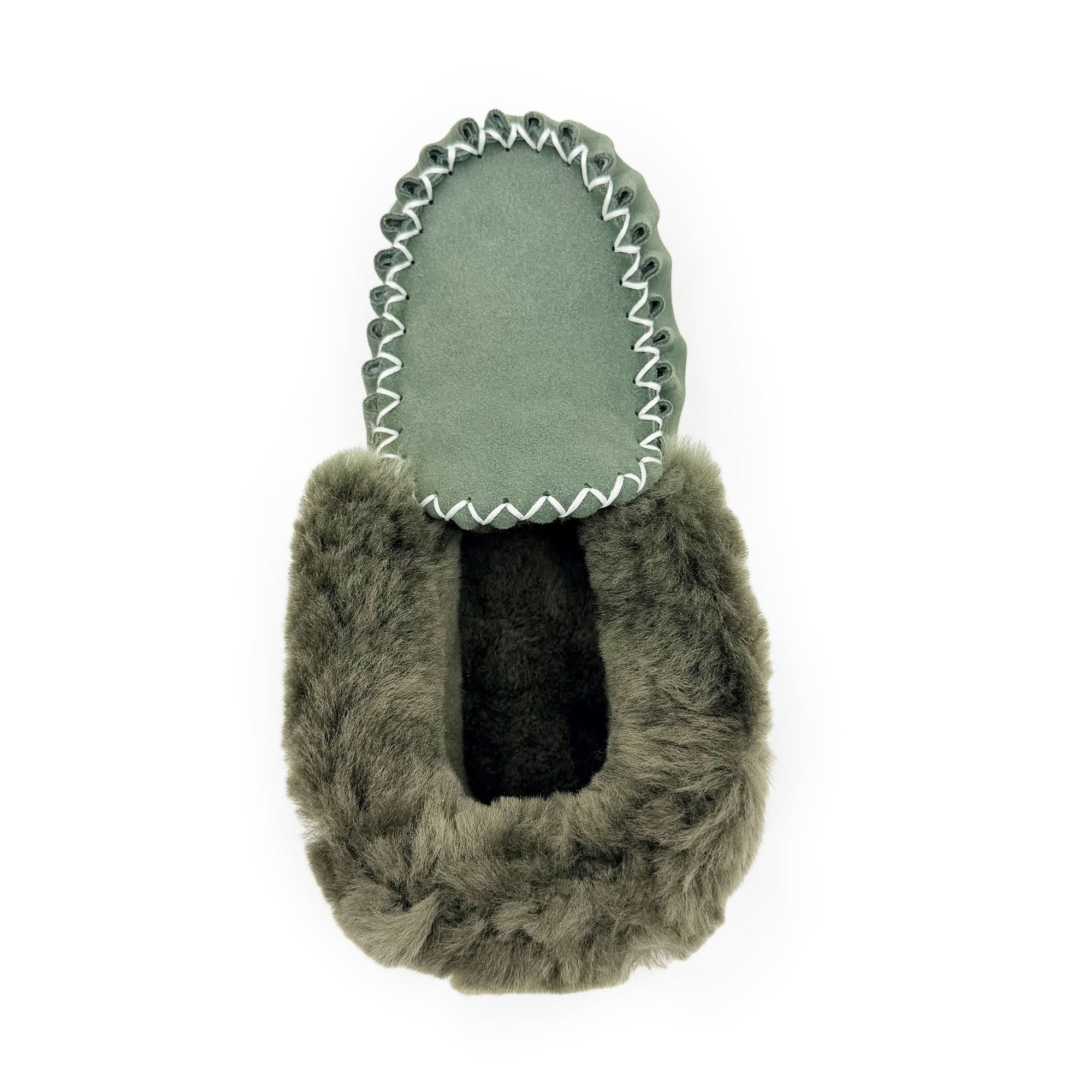 Traditional Sheepskin Moccasins - Men’s, Women’s, 100% Australian Sheepskin UGG Slippers