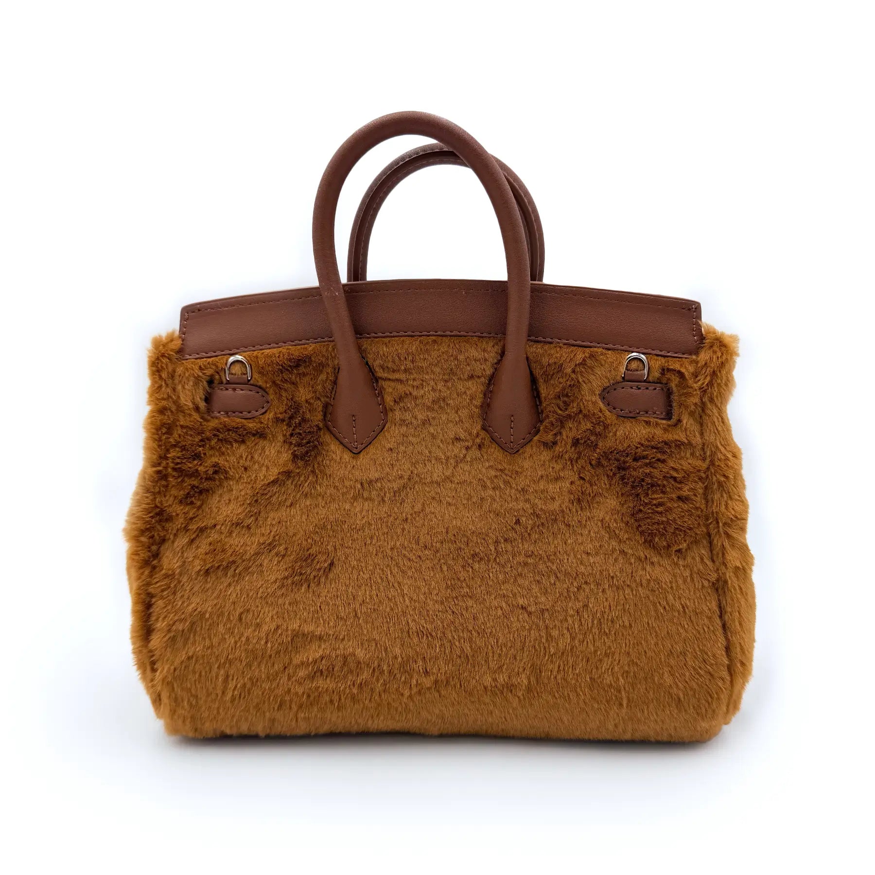 The Jolly Bag - Toffee - Lightweight Plush Handbag - Viral Sensation