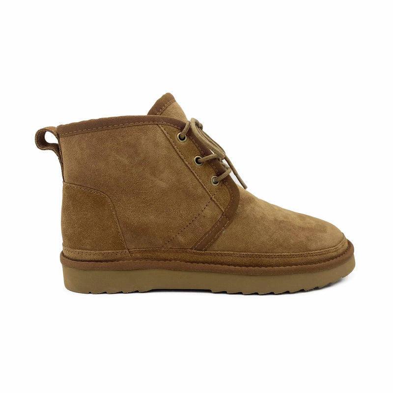 Oliver - Lace-up Casual Sheepskin Boot