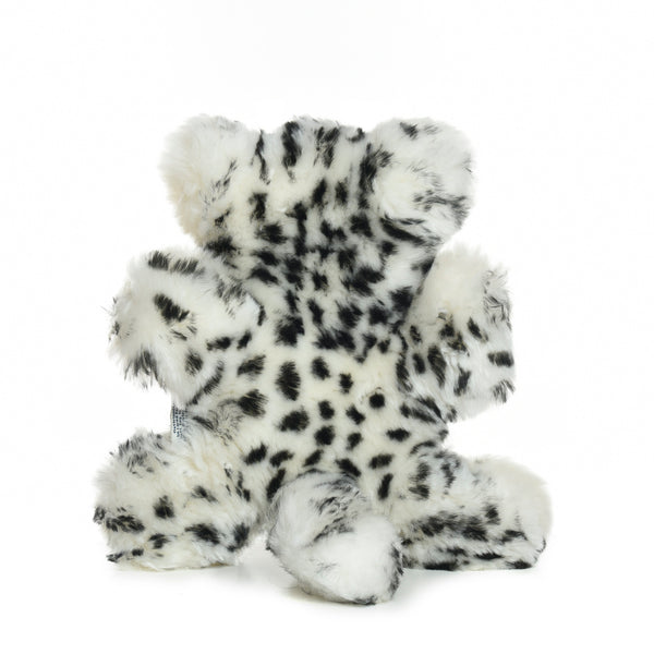 Amelia the Snow Leopard - Sheepskin Toy for Babies - 100% Premium Soft Australian Lambskin - Yellow Earth Australia