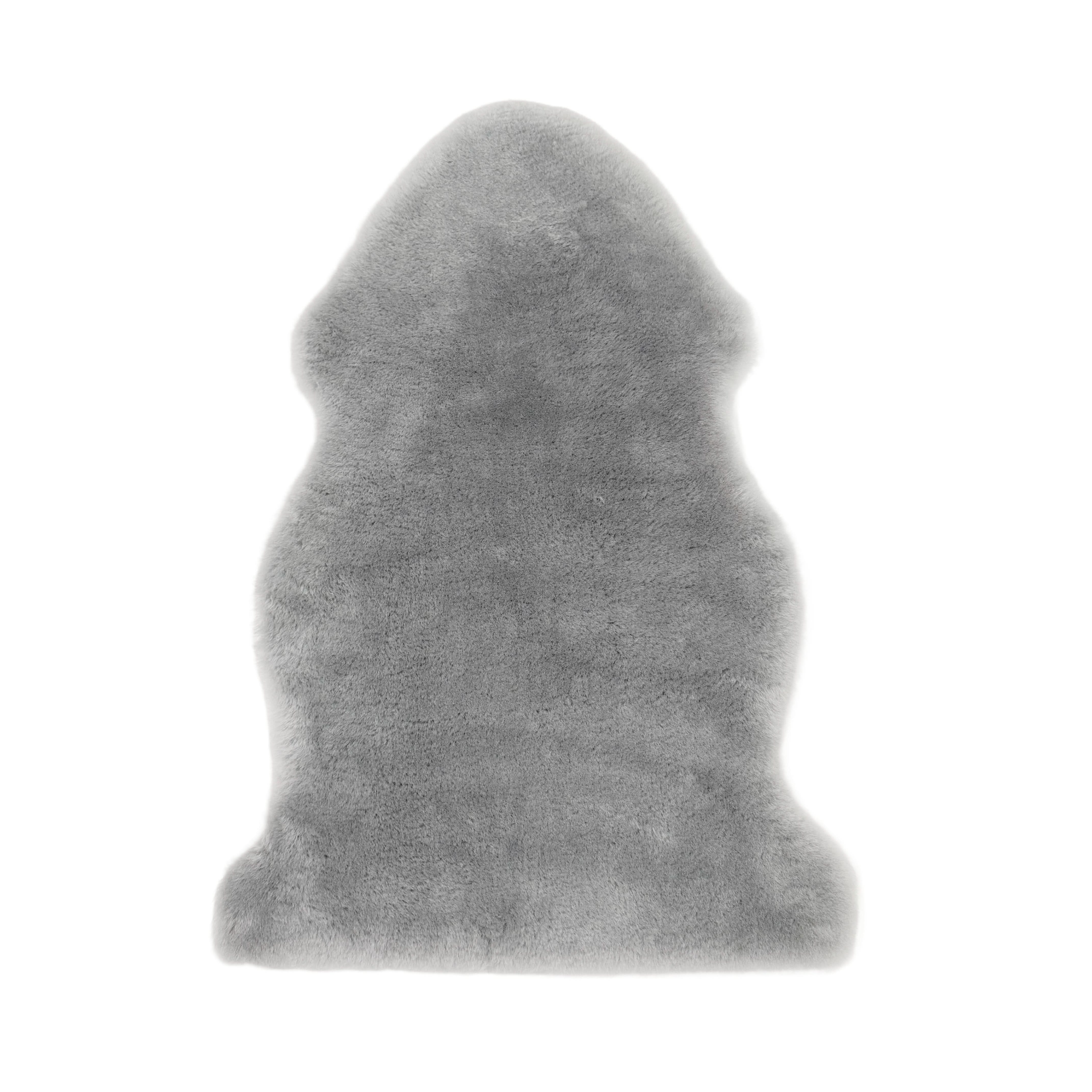 Baby Lambskin Rug - Flint Grey - Australian Merino