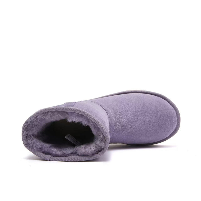 Byron Classic Women's Men's UGG Boots - Flex Sole - Lavender - 100% Double Face Australian Sheepskin Boot - Yellow Earth Australia