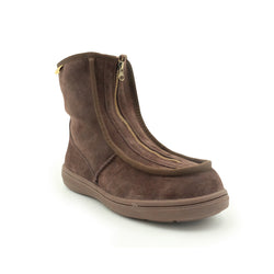 Clayton - Front Zipper UGG Boot - Black Sheep Australia Medical Sheepskin Healthcare Range