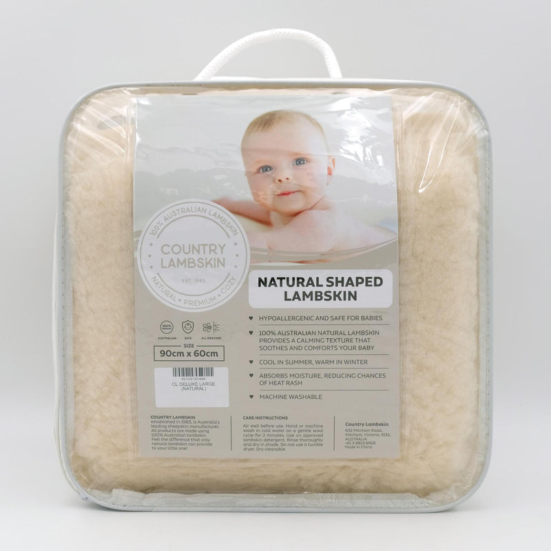 Baby Lambskin Rug - Natural Ivory - Australian Merino