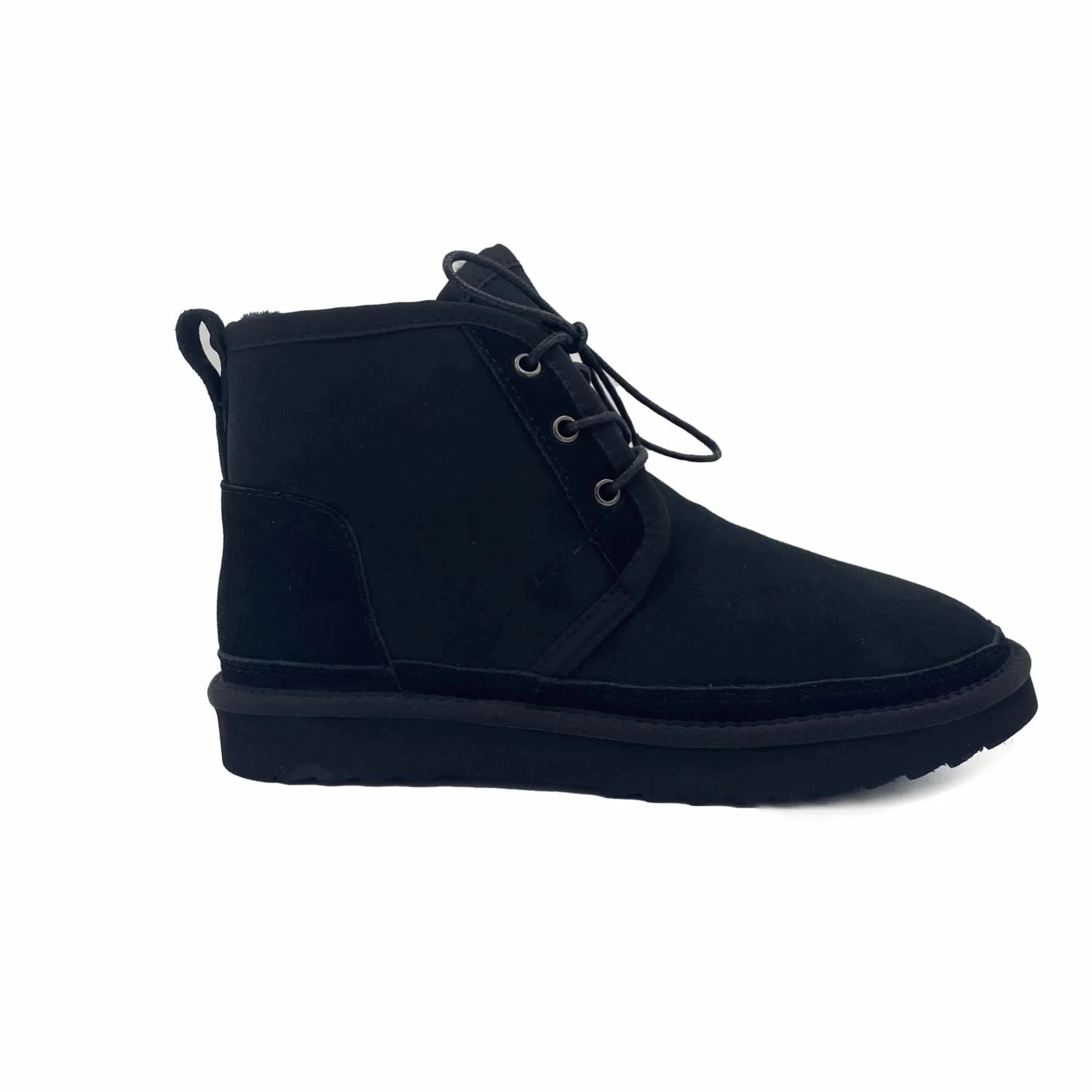 Oliver - Lace-up Casual Sheepskin Boot - Yellow Earth Australia