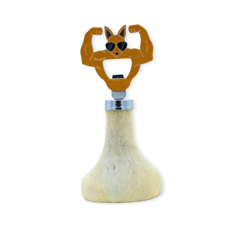 Kangaroo Scrotum Bottle Opener – Muscle Kangaroo (Deluxe)