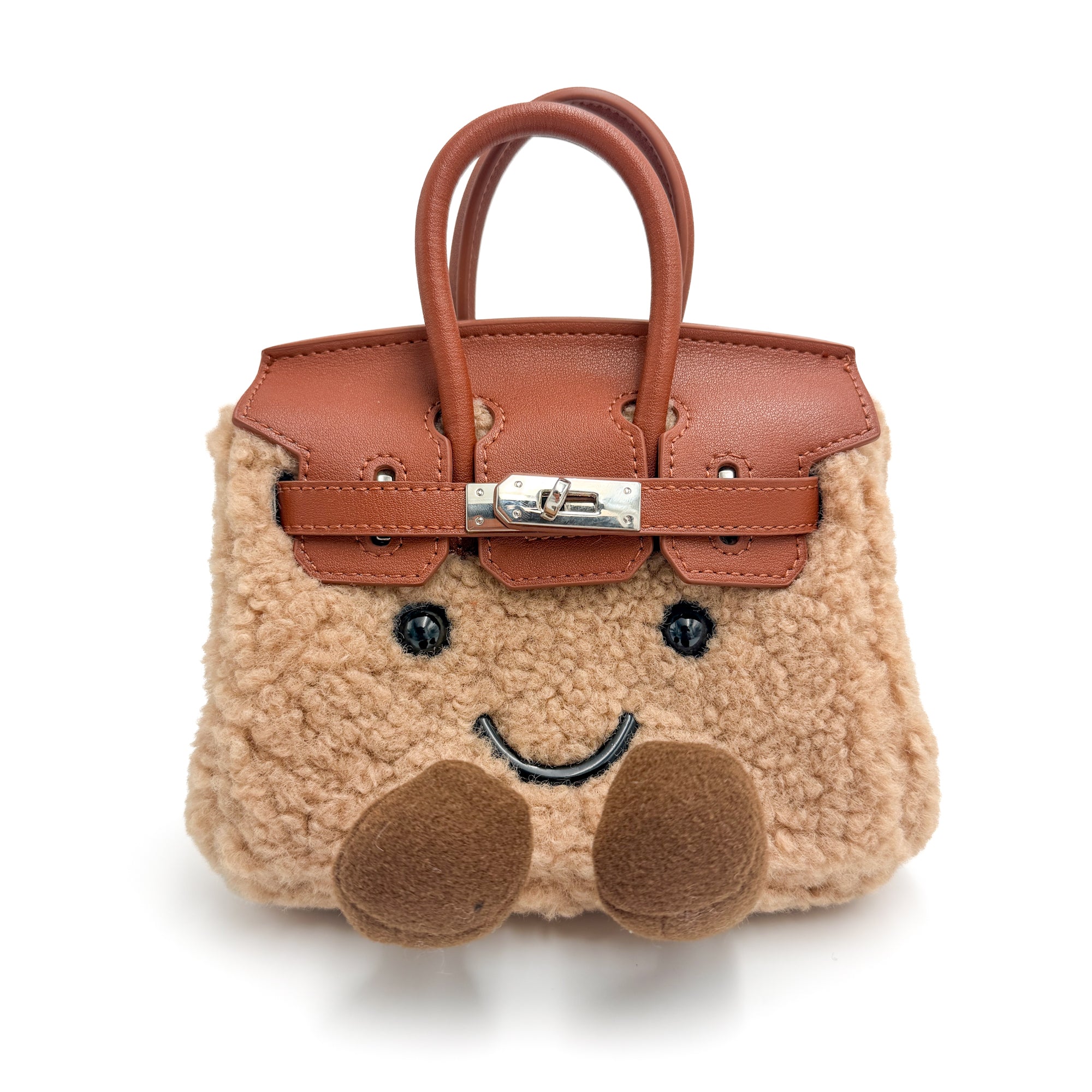 The Jolly Bag Mini — Camel - Front