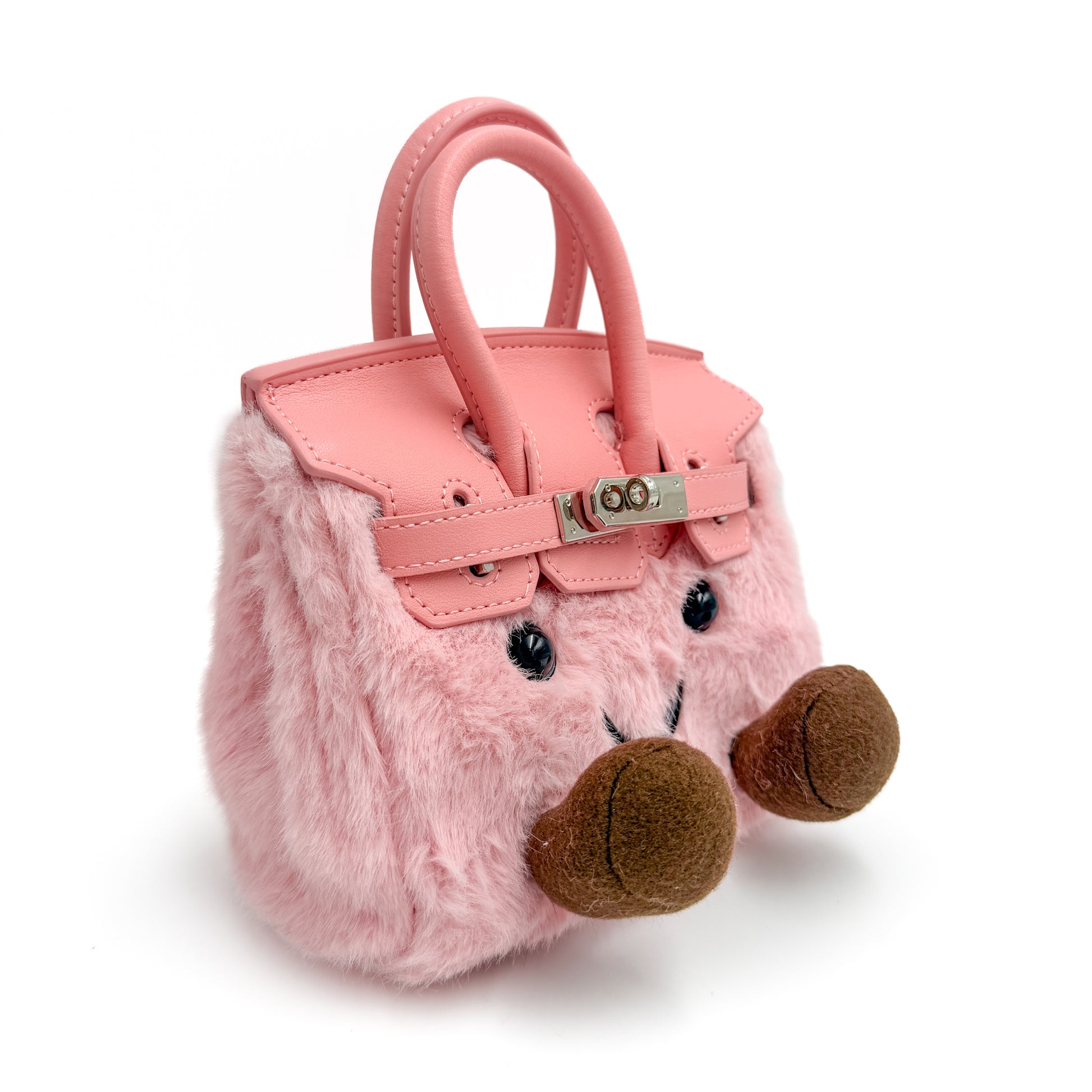 The Jolly Bag Mini — Pink - Side Profile