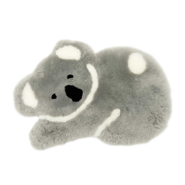 Koala Sheepskin Wool Mat Rug With Zip Opening - Genuine Australian ...