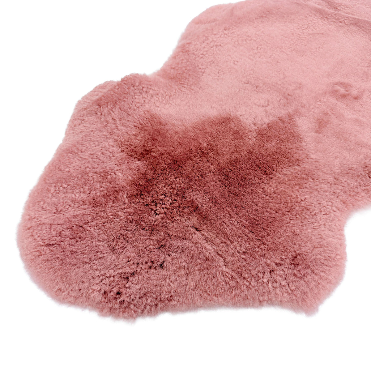Baby Lambskin Rug — Pink, Australian Merino