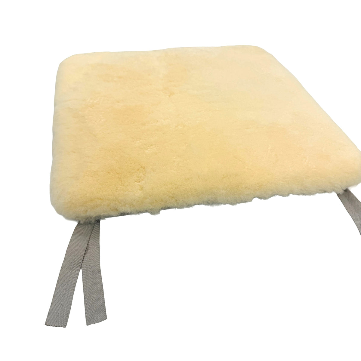 Square Sheepskin Mats - Ivory - Australian Merino Sheepskin Seat Mats (45 x 45cm)