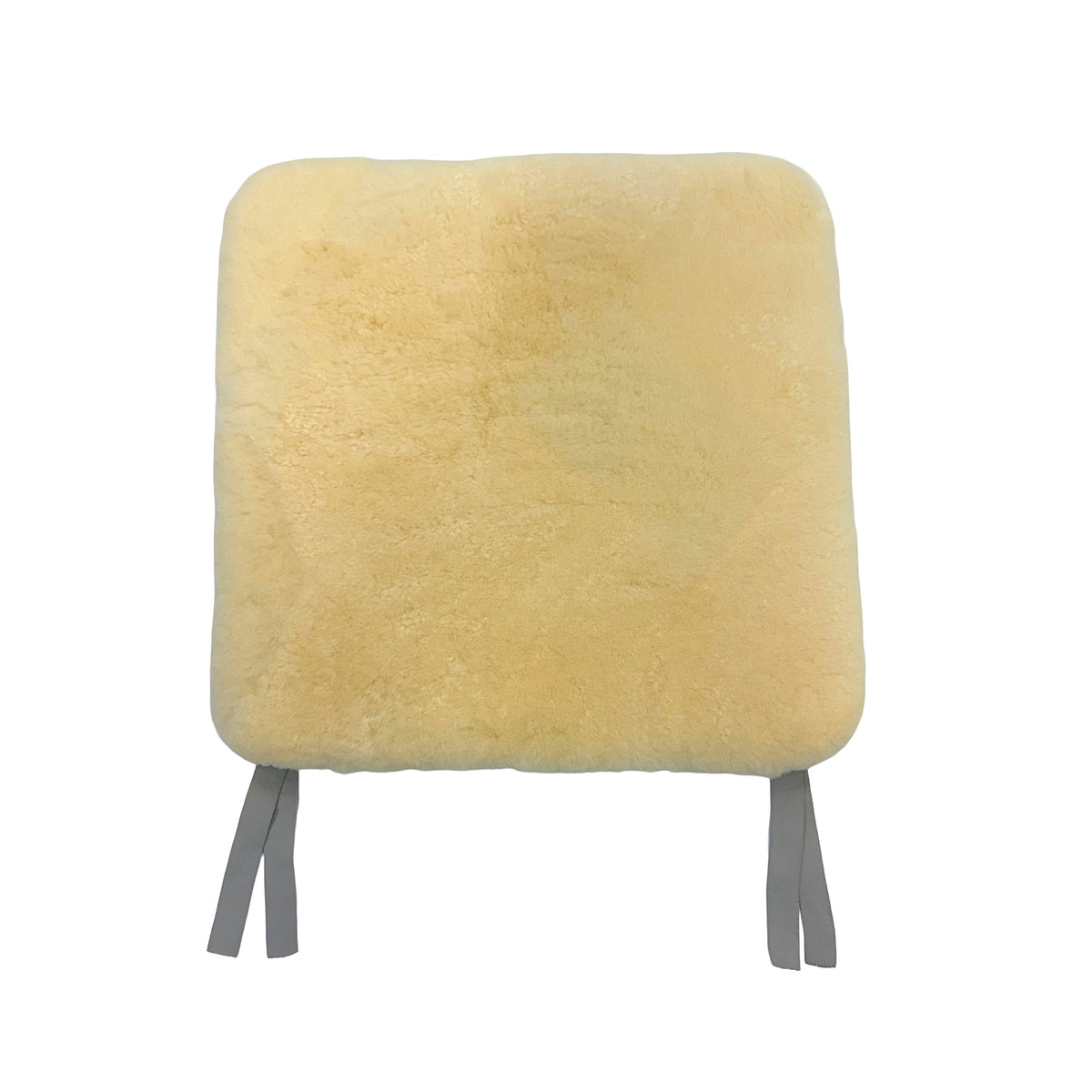 Square Sheepskin Mats - Ivory - Australian Merino Sheepskin Seat Mats (45 x 45cm)