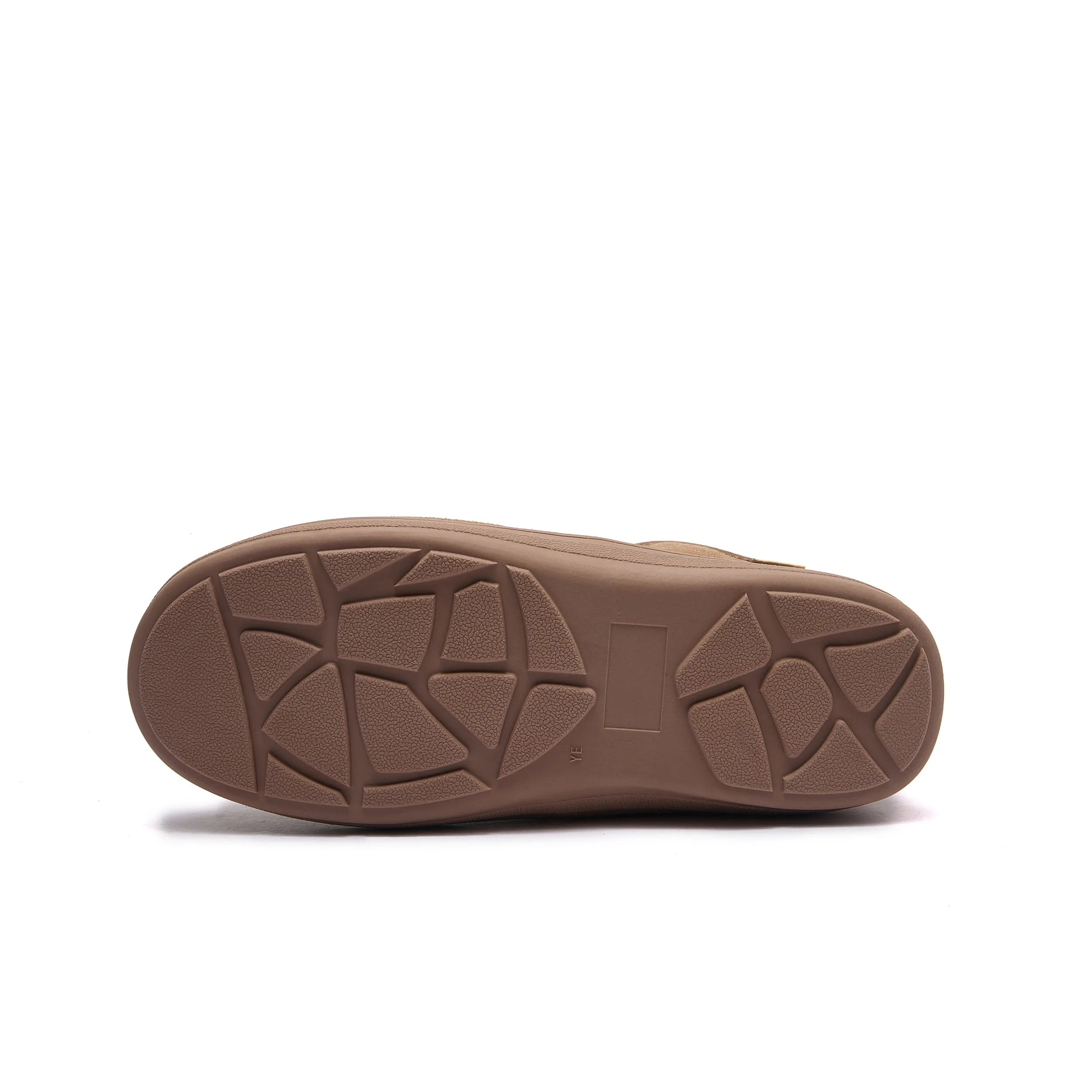 Clayton V2 Ugg-style boot non-slip rubber sole with geometric tread pattern