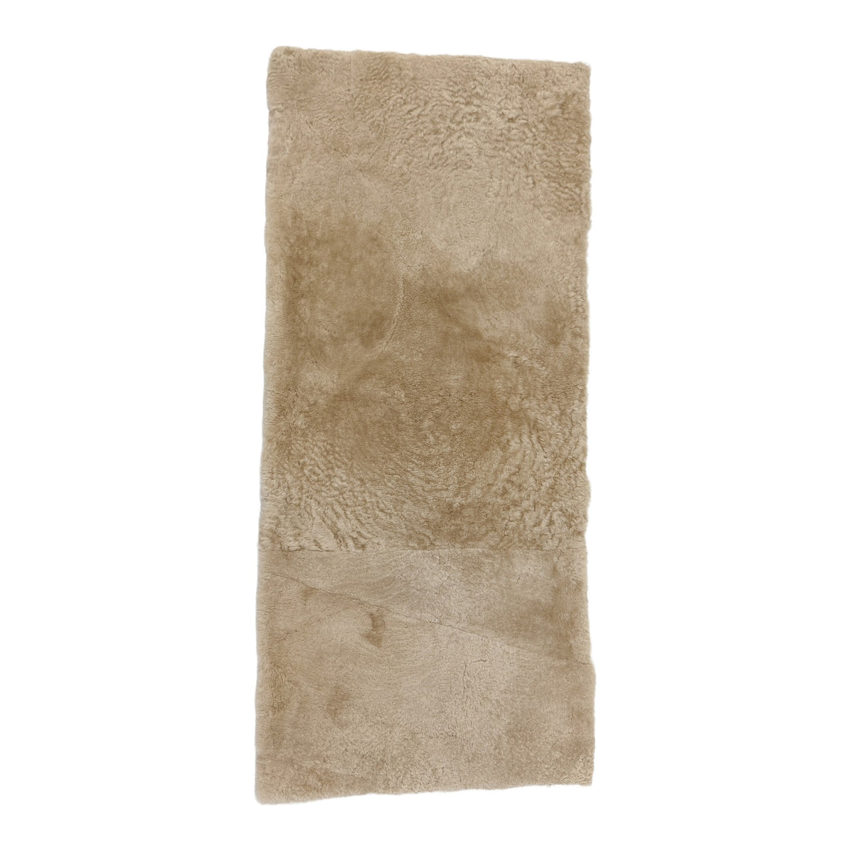 Foam-Backed Sheepskin Plate — 26mm Plain, Mocha, 130 x 60cm