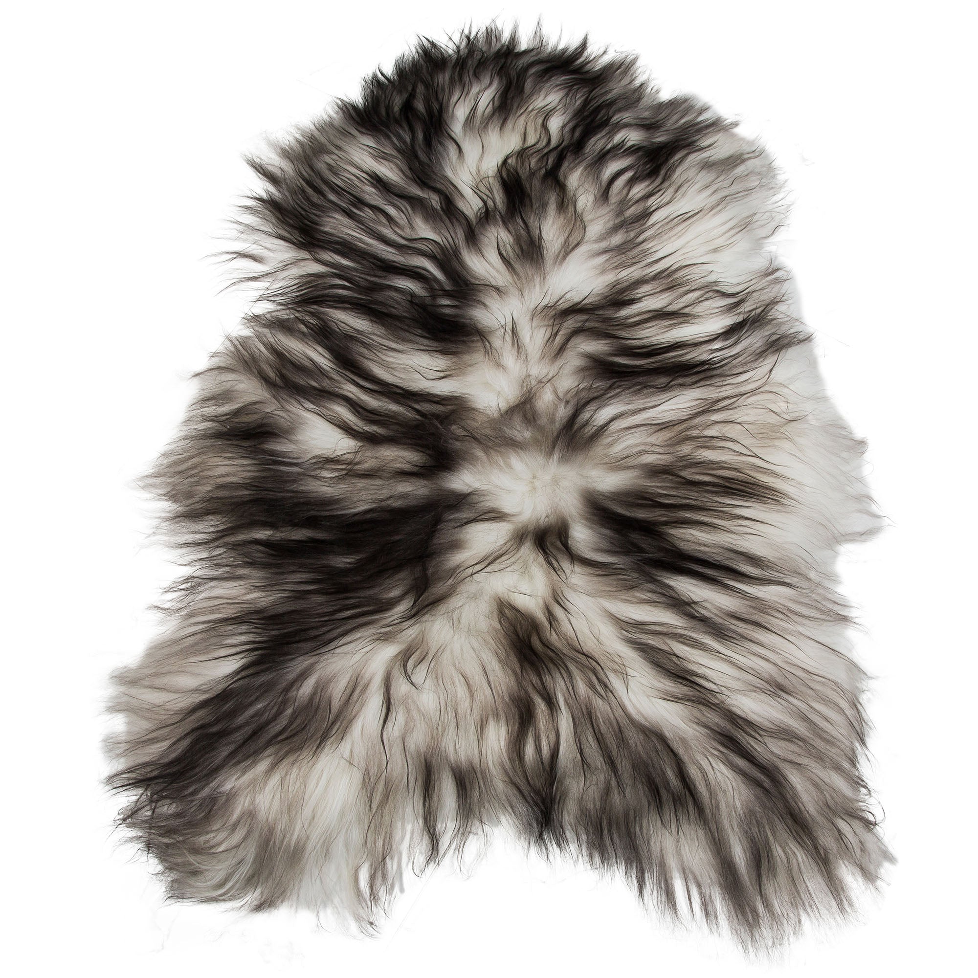 Icelandic Sheepskin Rug — XXL, 100% Genuine Long Wool - Ash