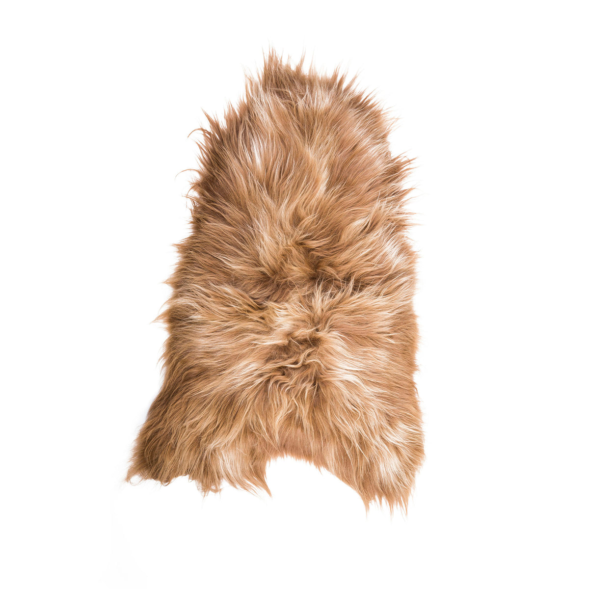 Icelandic Sheepskin Rug — XXL, 100% Genuine Long Wool - Cappuccino