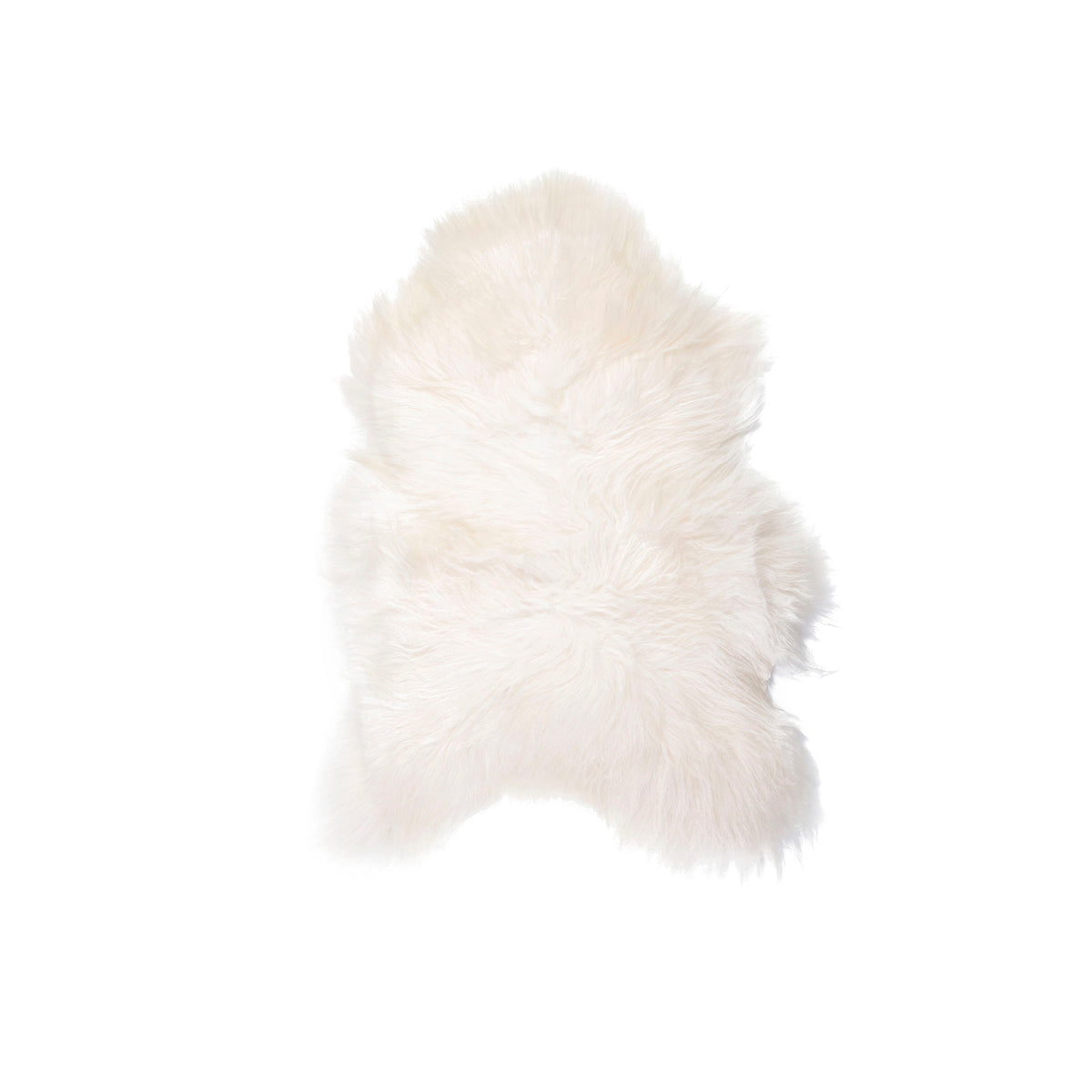 Icelandic Sheepskin Rug — XXL, 100% Genuine Long Wool - Glacier