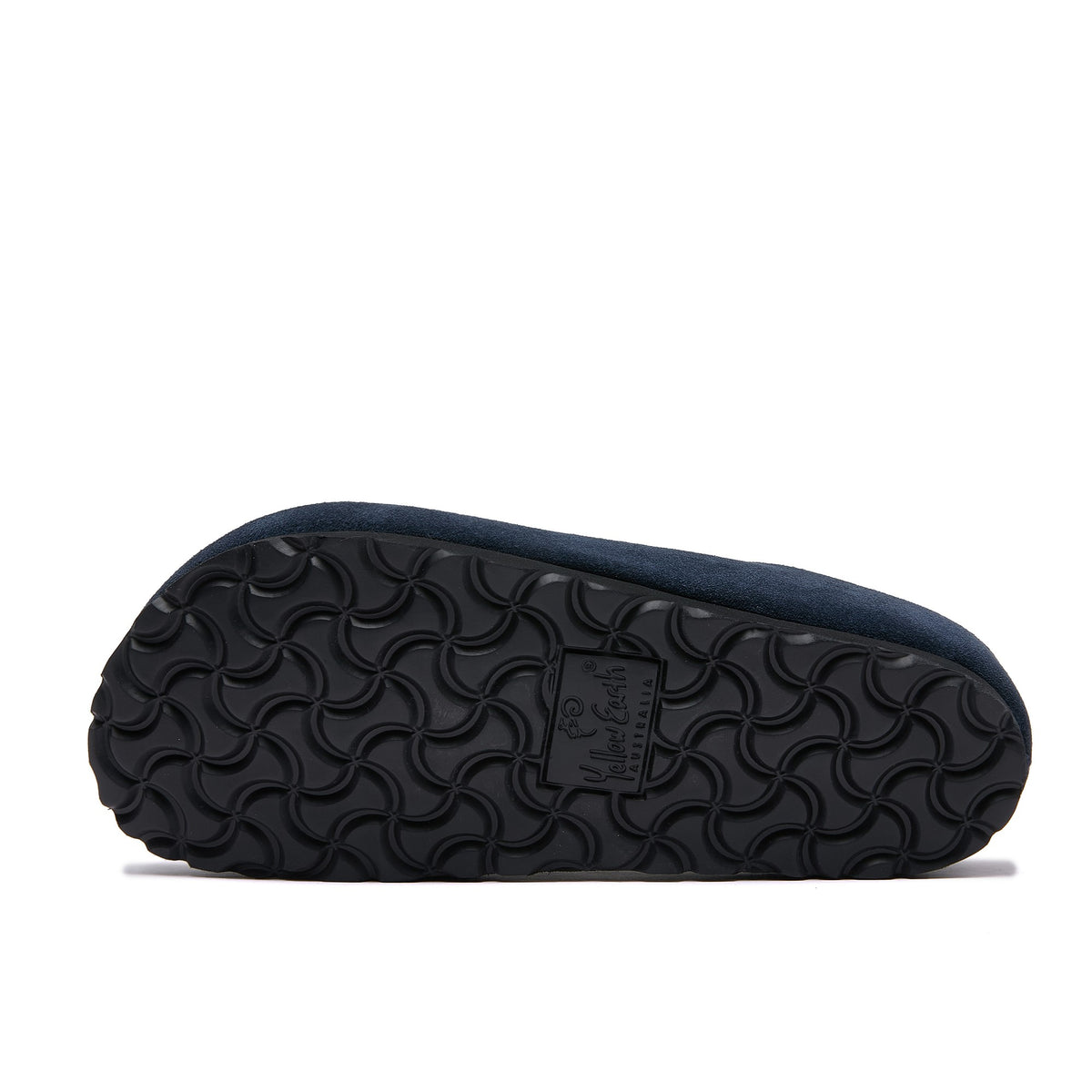 Jude — Open-Back Cork Clogs, Genuine Cow Suede, Unisex - Bluestone