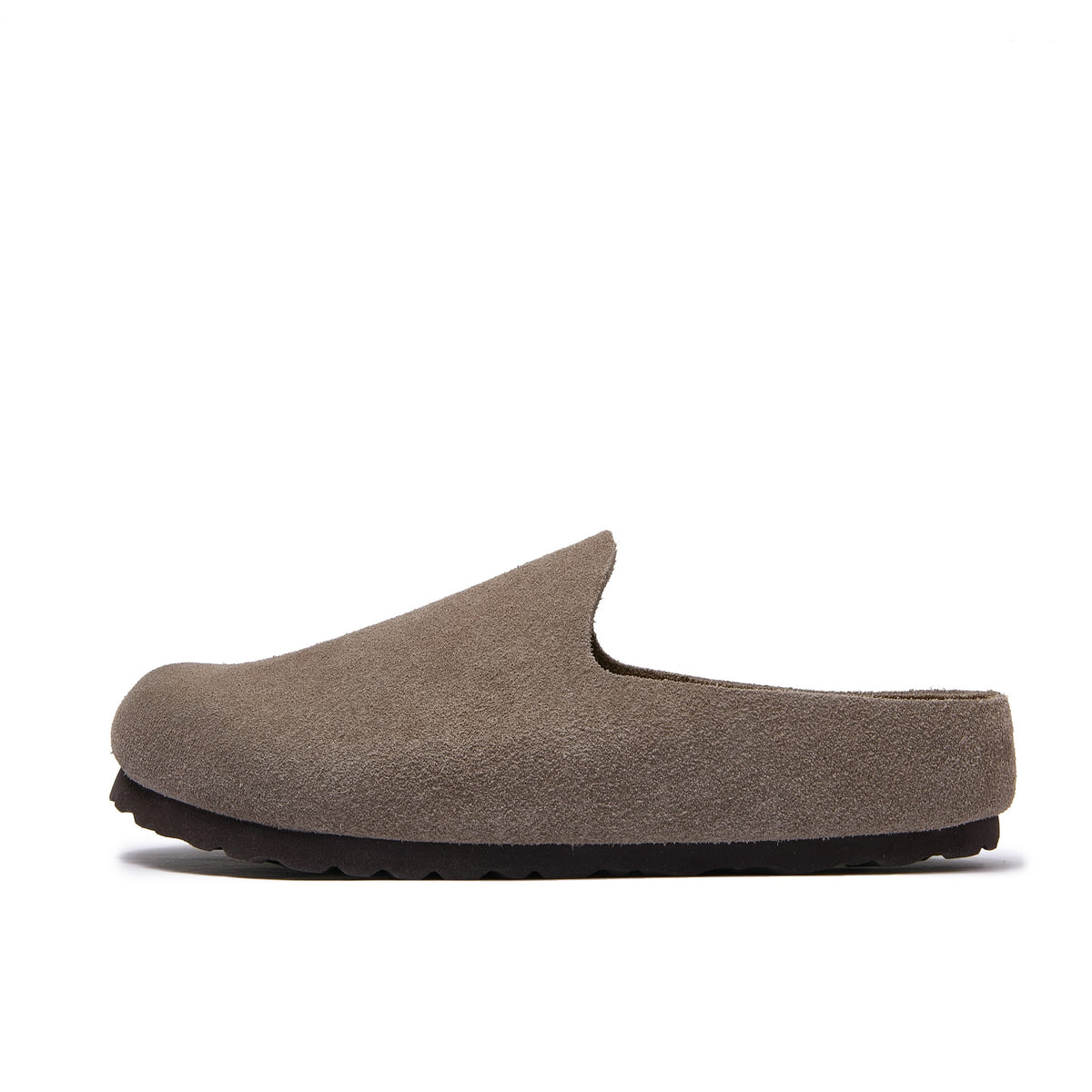Jude — Open-Back Cork Clogs, Genuine Cow Suede, Unisex - Suede