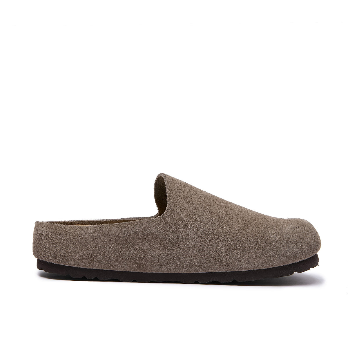 Jude — Open-Back Cork Clogs, Genuine Cow Suede, Unisex - Suede