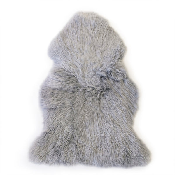 Sheepskin Rug - Ash Grey - XXL - Long Wool Australian Merino Sheepskin