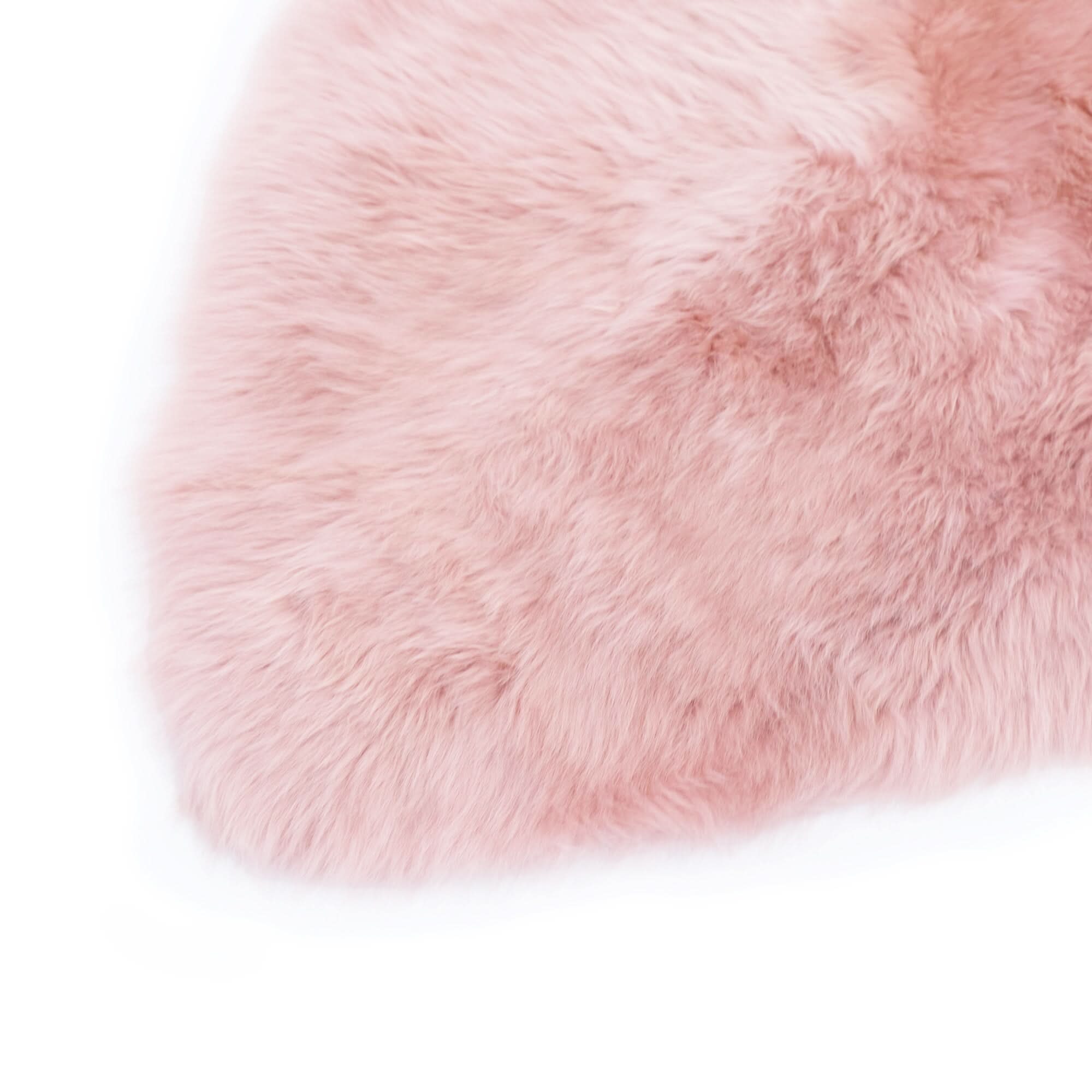 Sheepskin Rug - Dust Pink - XXL - Long Wool Australian Merino Sheepskin