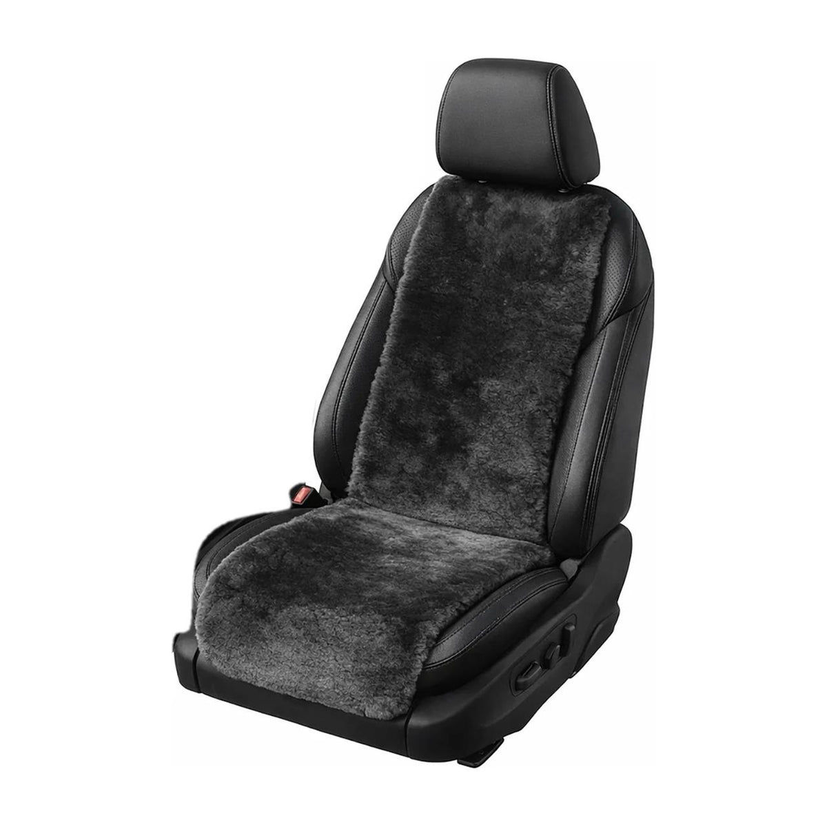Sheepskin Car Seat Insert — Airbag Safe (Single Seat Only) - Charcoal