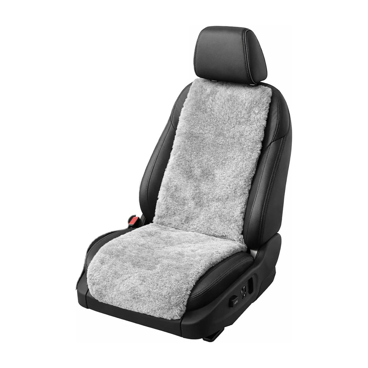Sheepskin Car Seat Insert — Airbag Safe (Single Seat Only) - Grey