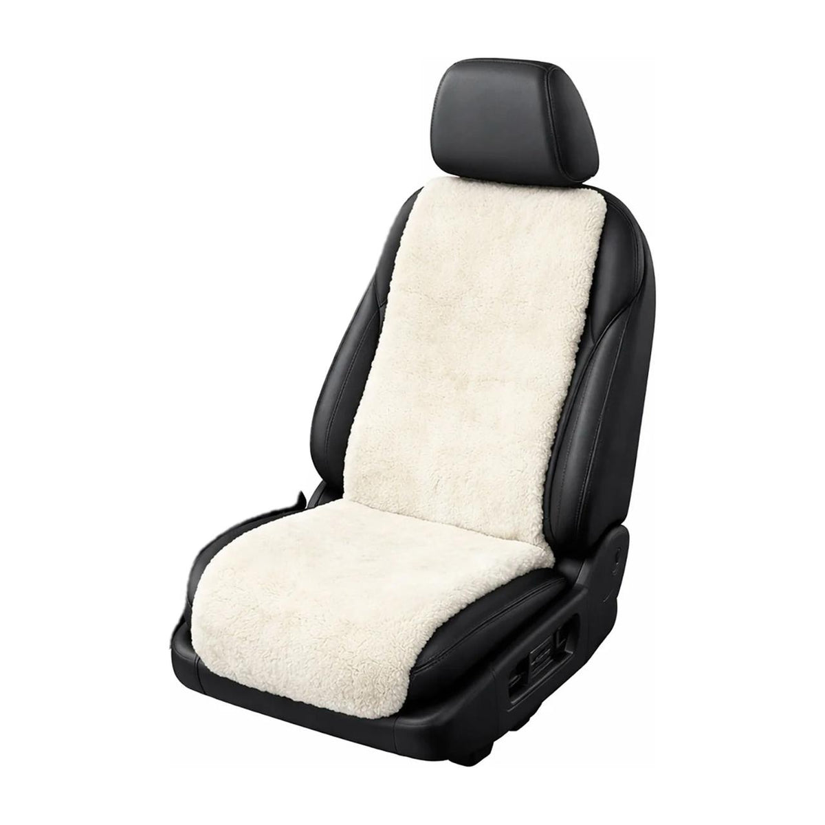 Sheepskin Car Seat Insert — Airbag Safe (Single Seat Only) - Ivory