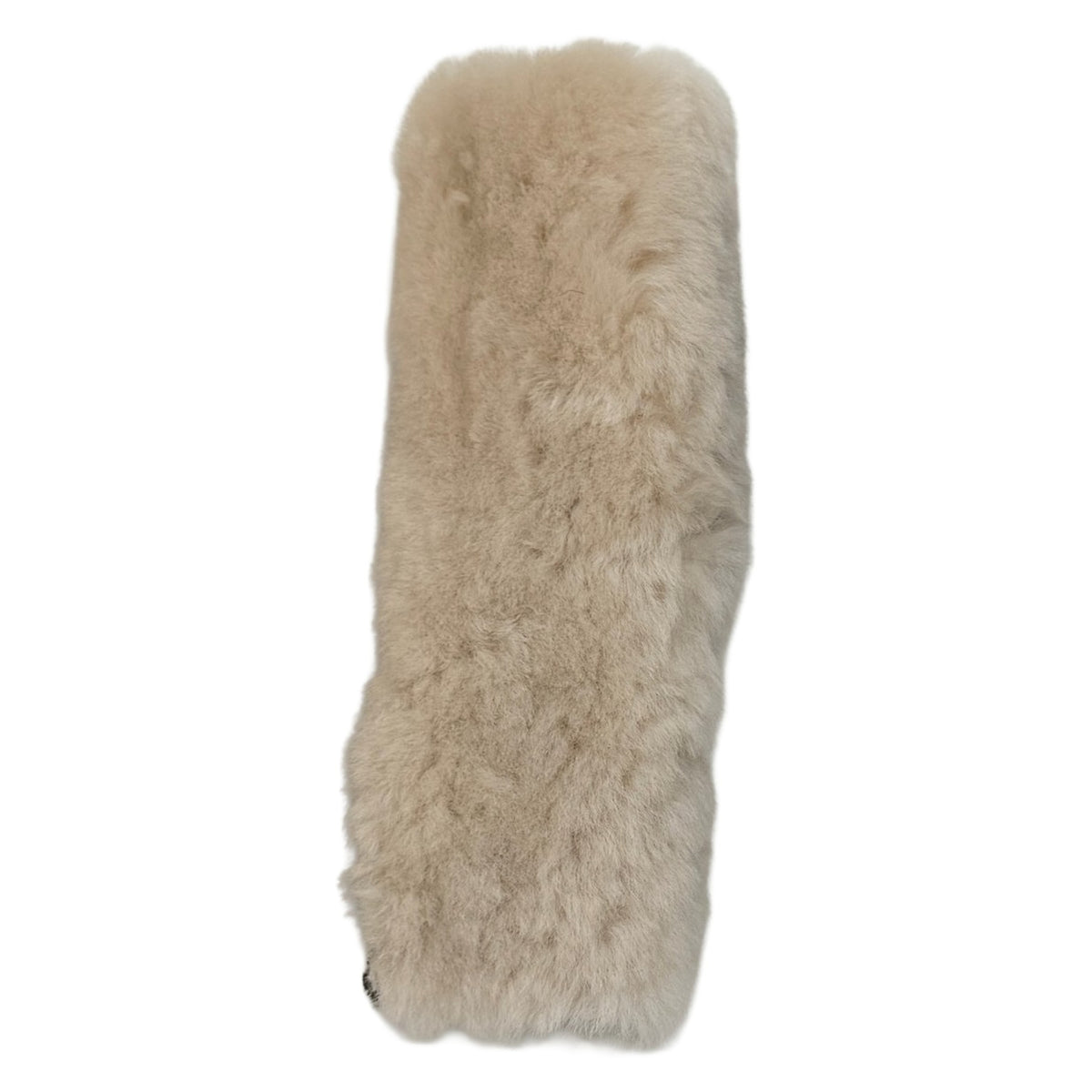 Sheepskin Seat Belt Cover (Single) — Premium Australian Sheepskin, Velcro Fit